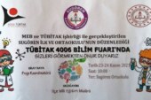 HOPA’DA TÜBİTAK BİLİM FUARI DÜZENLENDİ