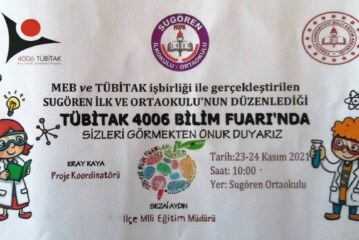 HOPA’DA TÜBİTAK BİLİM FUARI DÜZENLENDİ