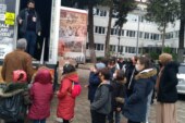 HOPA’LI ÖĞRENCİLERDEN ÇANAKKALE SAVAŞLARI MOBİL MÜZE TIR’INA ZİYARET