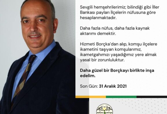 BAŞKAN ERCAN ORHAN’DAN İKAMET TAŞIMA ÇAĞRISI