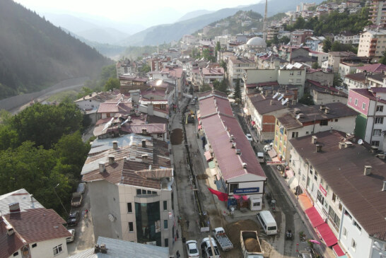 ŞAVŞAT BELEDİYESİ, ÜST YAPI ÇALIŞMALARINA HIZLA DEVAM EDİYOR