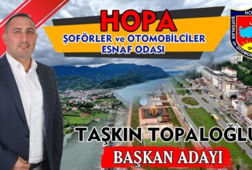 TAŞKIN TOPALOĞLU ADAYLIĞINI AÇIKLADI