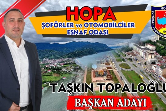TAŞKIN TOPALOĞLU ADAYLIĞINI AÇIKLADI