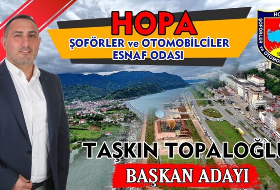 TAŞKIN TOPALOĞLU ADAYLIĞINI AÇIKLADI