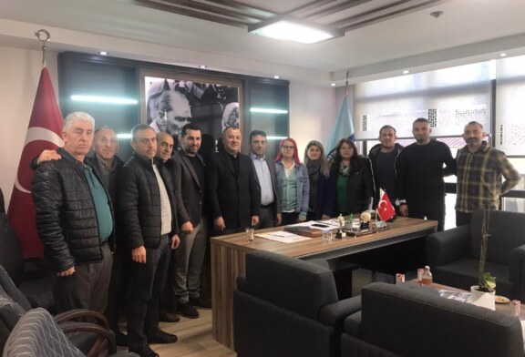 YAVUZ ŞİVİLOĞLU ZİYARETLERİNE DEVAM EDİYOR