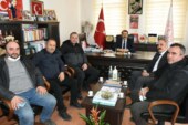 ARTVİN ŞOFÖRLER ODASINDAN İL MEM MÜDÜRÜNE ZİYARET