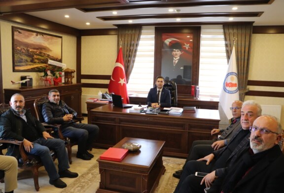 HOPA TSO YENİ ATANAN KEMALPAŞA KAYMAKAMINI ZİYARET ETTİ
