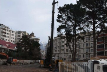 ARTVİN’DE GAZİ ORTAOKULU İNŞAATI HIZLA İLERLİYOR
