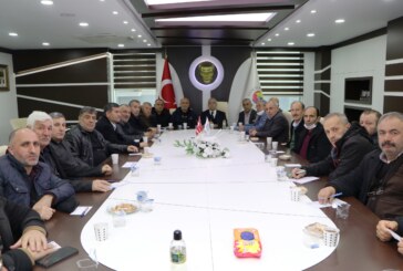 HOPA TSO MUHTARLARLA BİR ARAYA GELDİ
