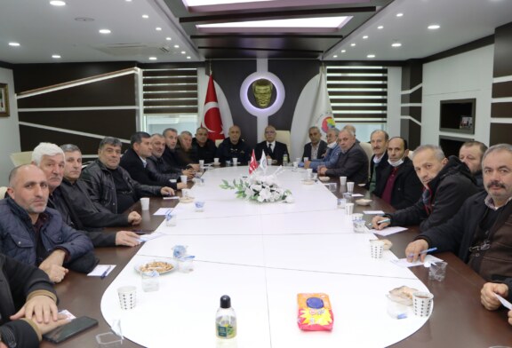 HOPA TSO MUHTARLARLA BİR ARAYA GELDİ