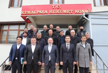 KAYMAKAM YILDIRIM MAHALLE VE KÖY MUHTARLARI İLE BİR ARAYA GELDİ.