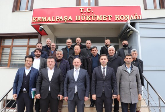 KAYMAKAM YILDIRIM MAHALLE VE KÖY MUHTARLARI İLE BİR ARAYA GELDİ.