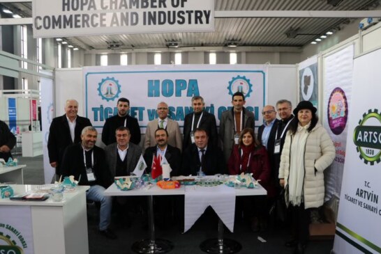 ‘BATUMİ BUİLD 2022’ FUARINDA ARTVİN RÜZGARI ESTİ.